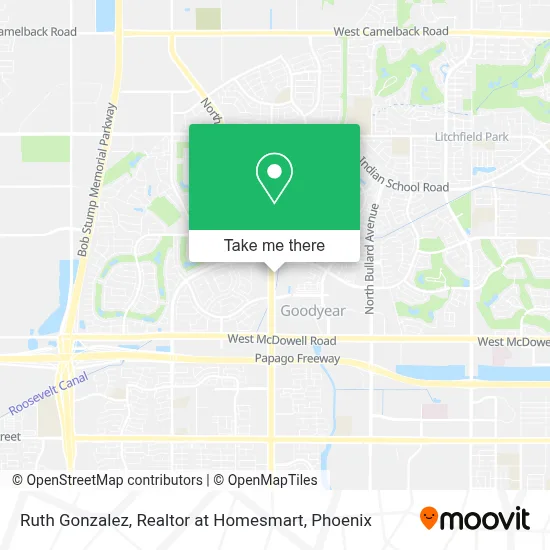 Ruth Gonzalez, Realtor at Homesmart map