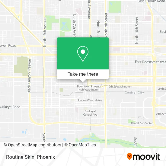 Routine Skin map