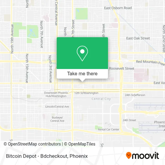 Bitcoin Depot - Bdcheckout map