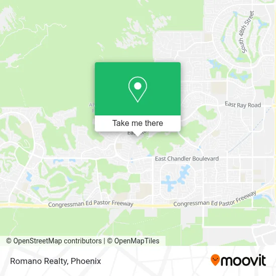 Romano Realty map