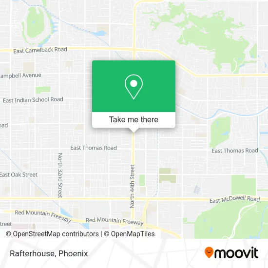 Rafterhouse map