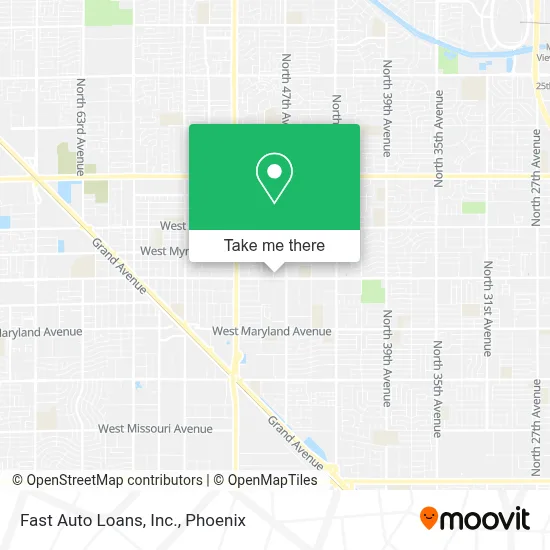 Fast Auto Loans, Inc. map