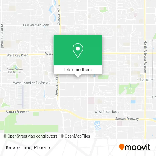 Karate Time map