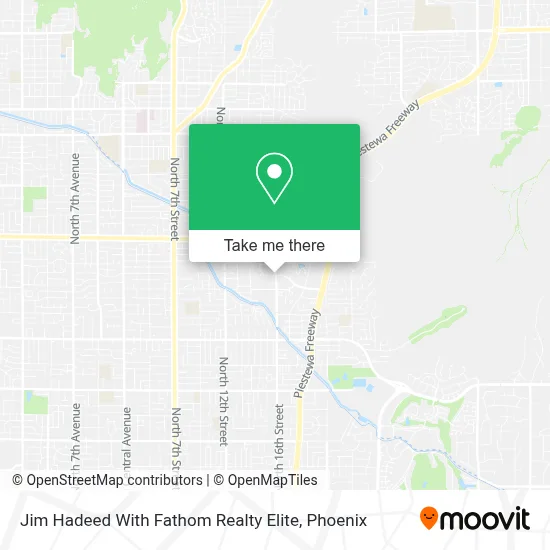 Jim Hadeed With Fathom Realty Elite map