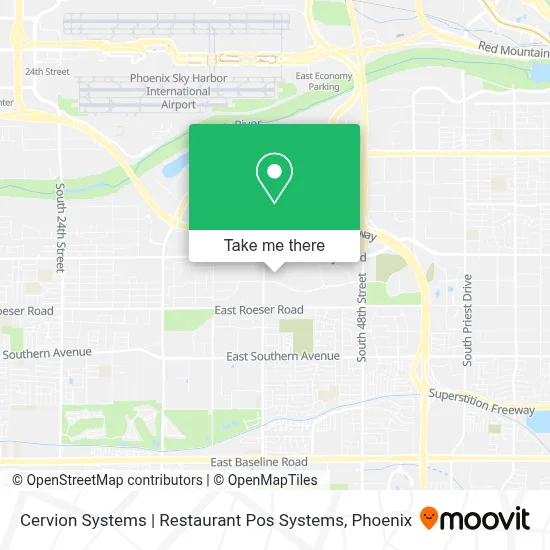 Cervion Systems | Restaurant Pos Systems map
