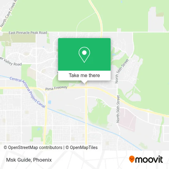Msk Guide map