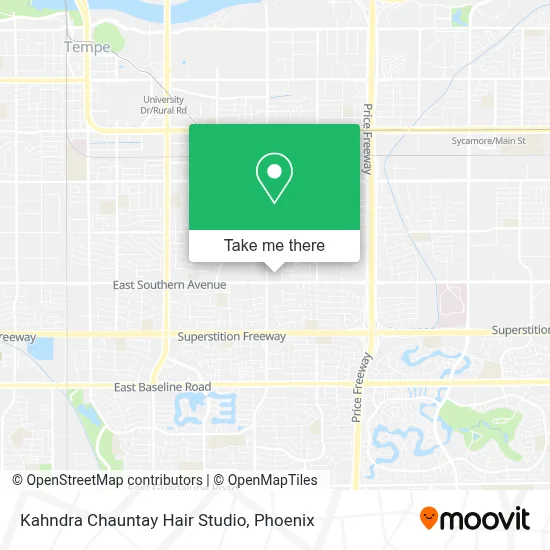 Kahndra Chauntay Hair Studio map