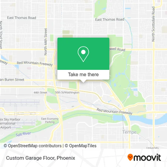 Custom Garage Floor map