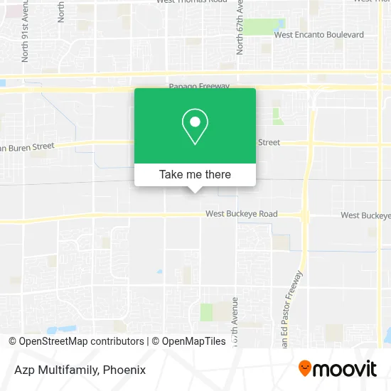 Azp Multifamily map