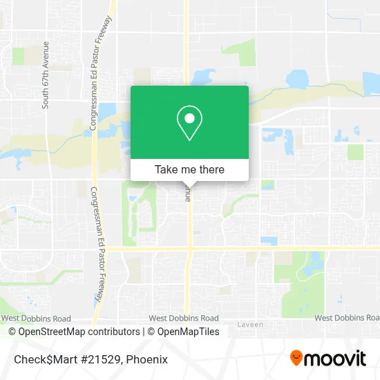 Check$Mart #21529 map