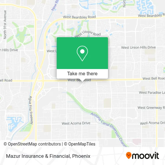 Mazur Insurance & Financial map