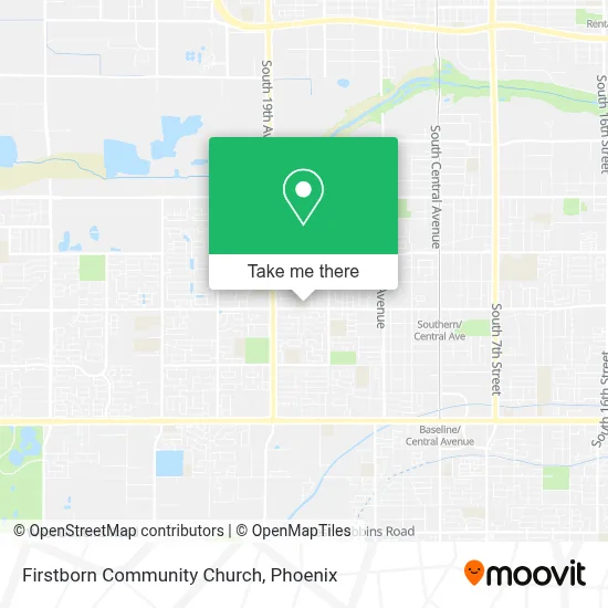 Firstborn Community Church map