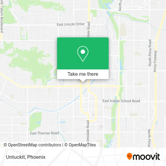 Untuckit map