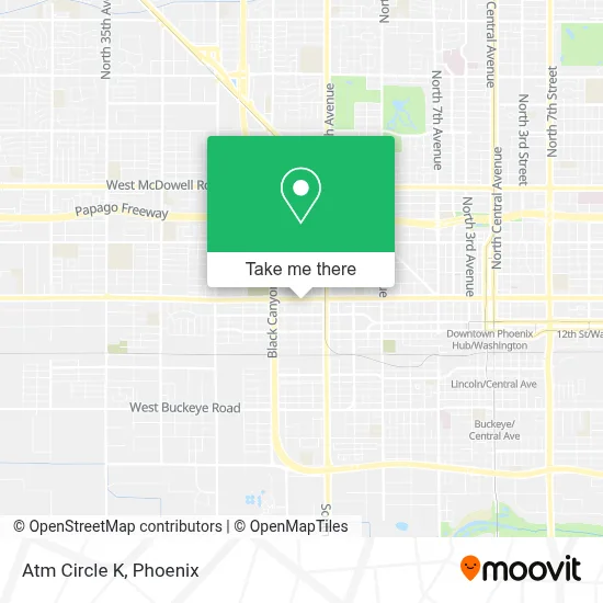 Atm Circle K map