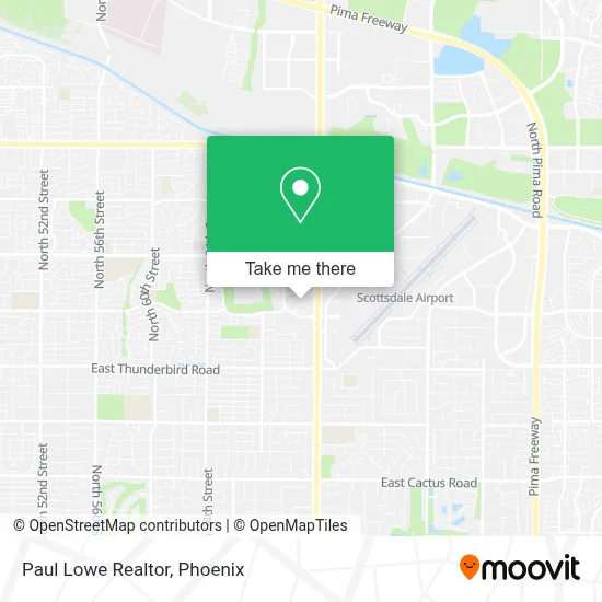 Paul Lowe Realtor map