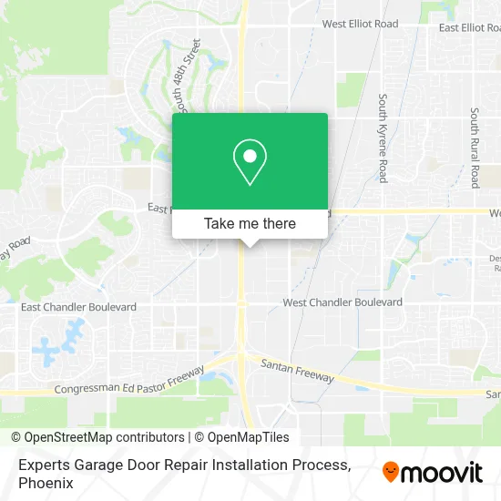 Experts Garage Door Repair Installation Process map