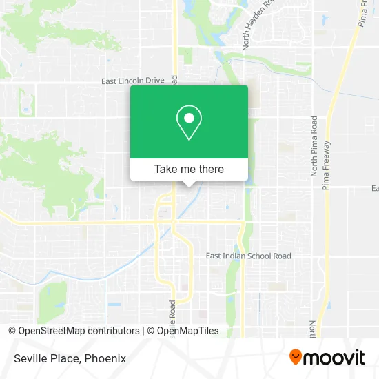 Seville Place map