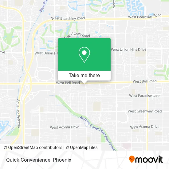 Quick Convenience map