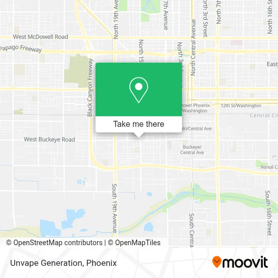 Unvape Generation map