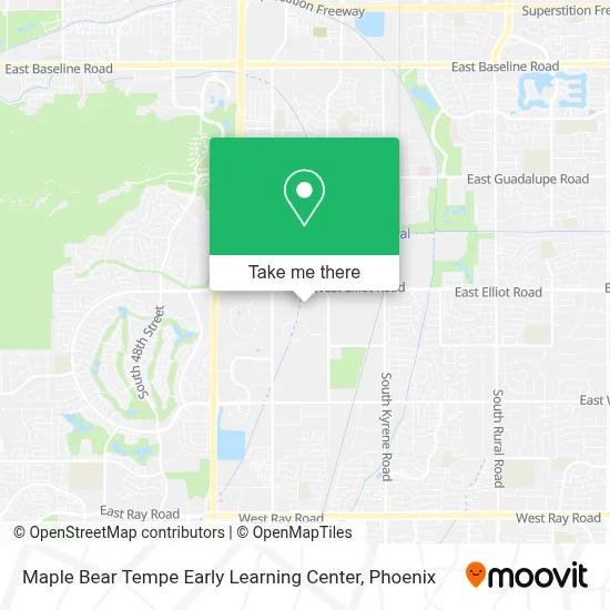 Maple Bear Tempe Early Learning Center map