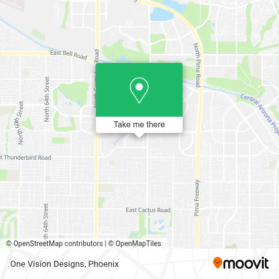 One Vision Designs map