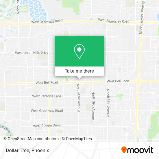 Dollar Tree map