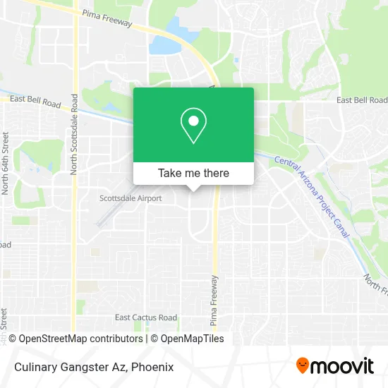 Culinary Gangster Az map