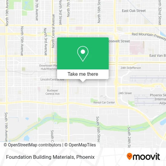 Foundation Building Materials map