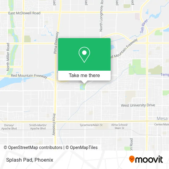 Splash Pad map