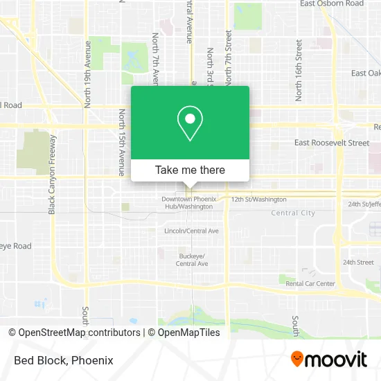 Bed Block map