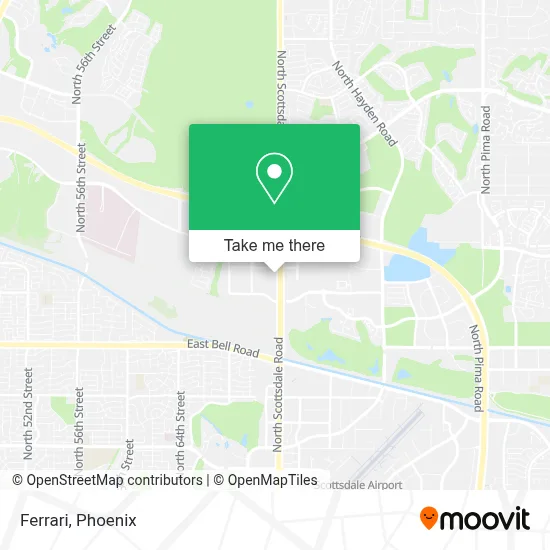 Ferrari map