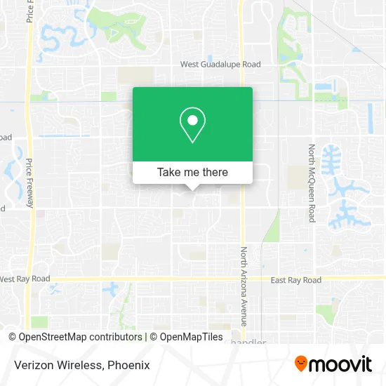 Verizon Wireless map
