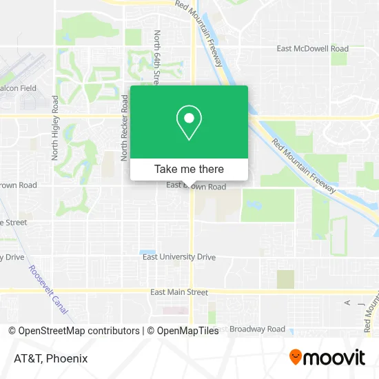 At&T map
