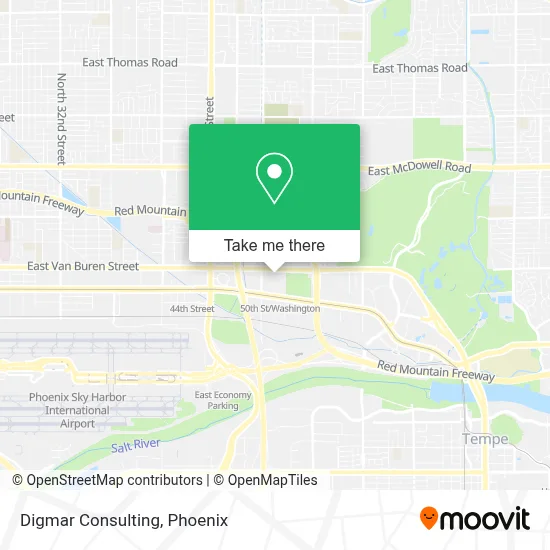 Digmar Consulting map