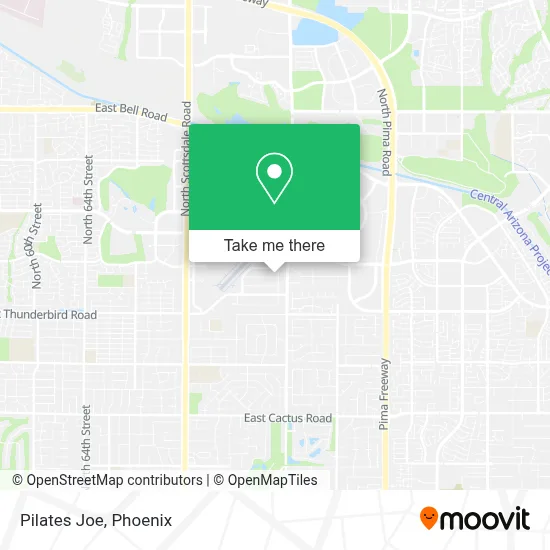 Pilates Joe map