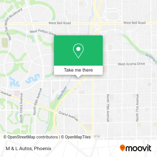 M & L Autos map