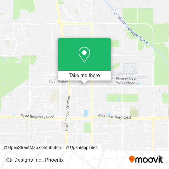 Ctr Designs Inc. map