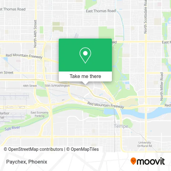 Paychex map