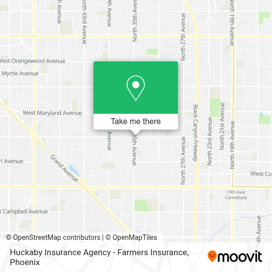 Huckaby Insurance Agency - Farmers Insurance map
