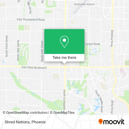 Shred Nations map
