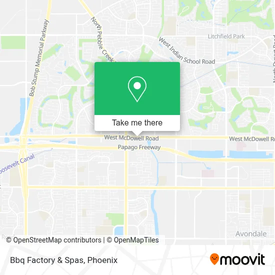 Bbq Factory & Spas map