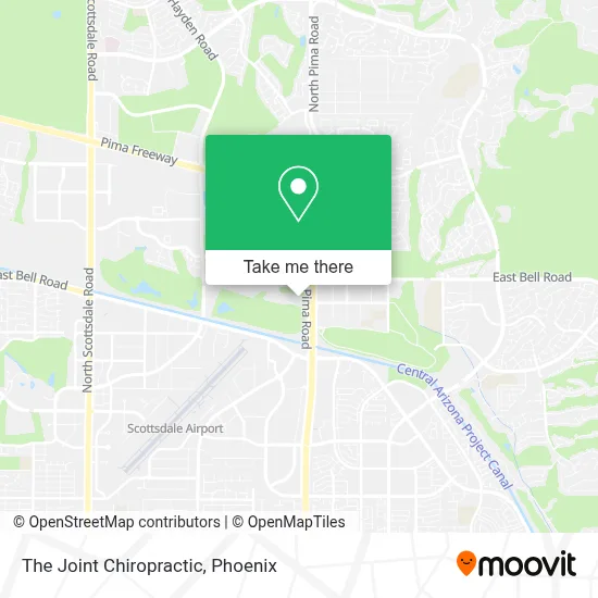 The Joint Chiropractic map