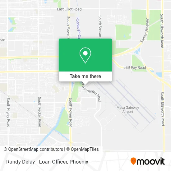 Randy Delay - Loan Officer map