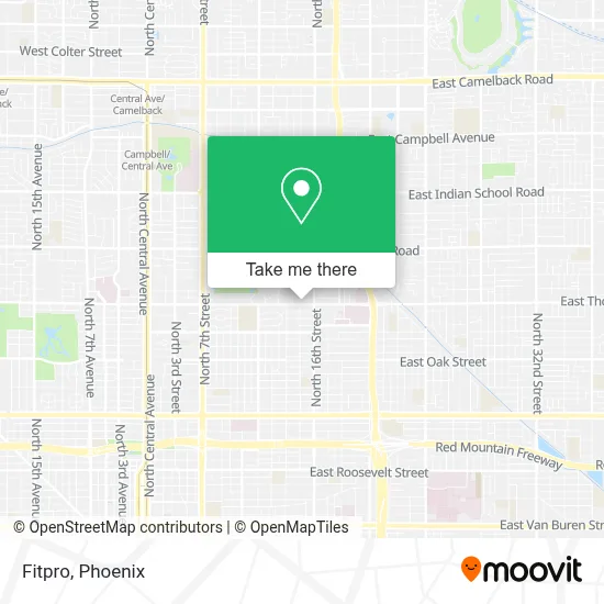 Fitpro map