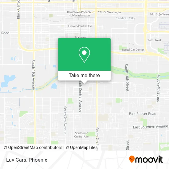 Luv Cars map