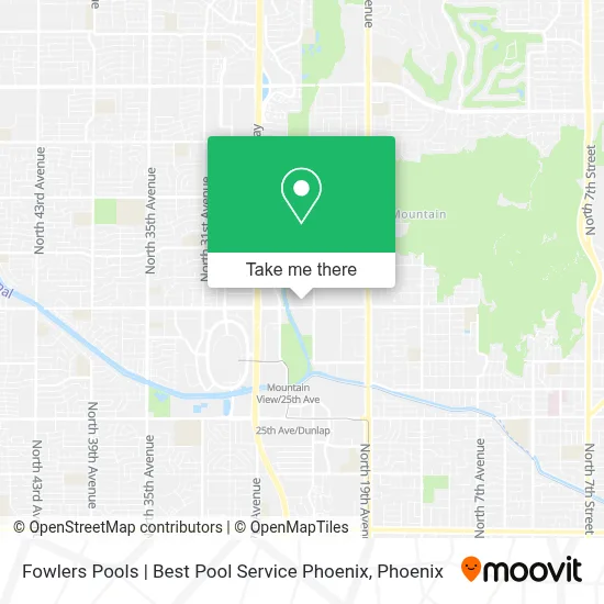 Fowlers Pools | Best Pool Service Phoenix map