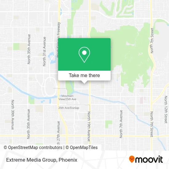 Extreme Media Group map