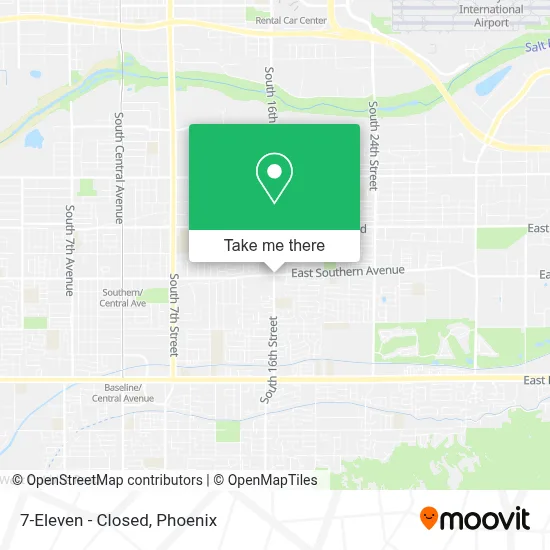 7-Eleven - Closed map