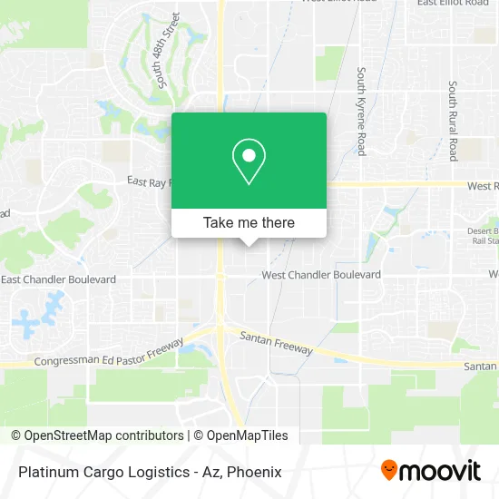 Platinum Cargo Logistics - Az map