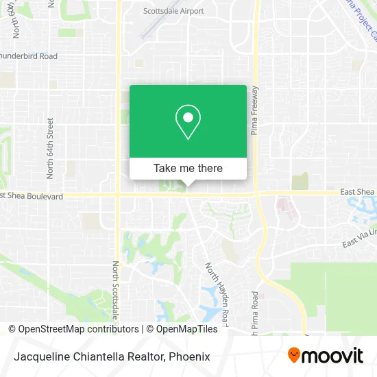 Jacqueline Chiantella Realtor map